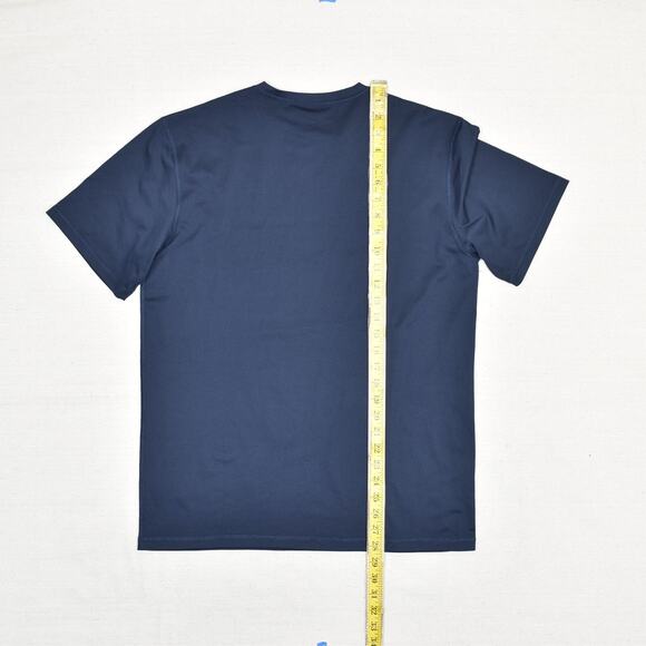 Quiksilver Men's T Shirt Short Sleeve Crew Neck Logo Polyester Blue Size M - Picture 5 of 8